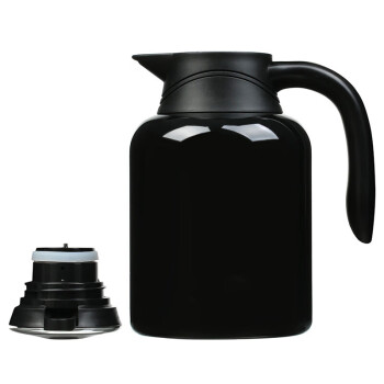 亚摩斯 保温壶 1.5L咖啡壶暖壶 304不锈钢 玄黑 HDM-1500-51