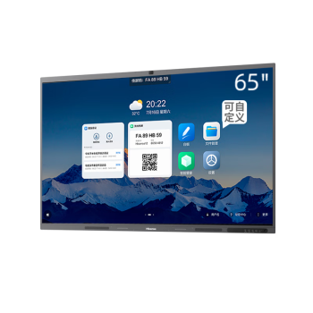 海信（Hisense）电视65英寸 会议平板一体机 投屏触摸电子白板教学一体机内置摄像头低蓝光65MR5D安卓13