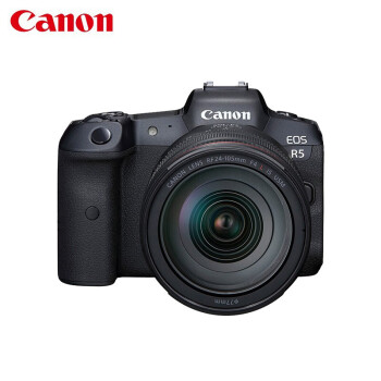 佳能（Canon）EOS R5 8K微单相机 L级24-105标准镜头套装 旗舰型全画幅专业微单 套餐二