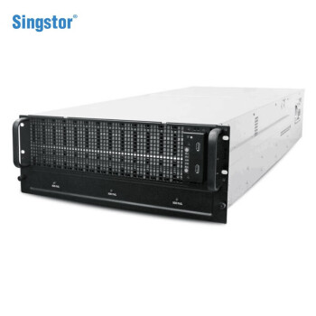 鑫云（Singstor）SS-200P高性能60盘位光纤共享磁盘阵列 大容量万兆60R网络存储 标配整机960T(60块16T SAS）