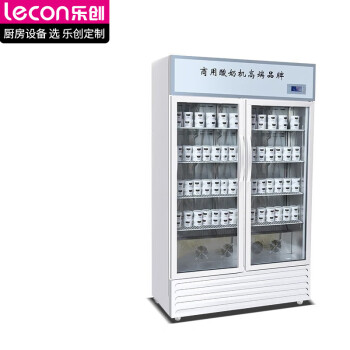 乐创（lecon）酸奶机商用发酵箱保鲜冷藏展示柜甜酸品水果捞立式全自动发酵柜660L液晶款（带冷藏）660SNJ
