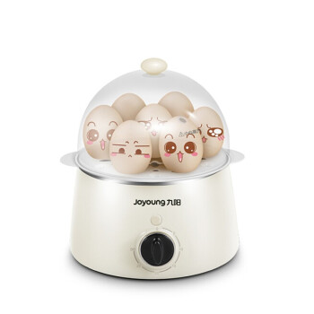 九阳（Joyoung）煮蛋器 家用双层7颗蛋蒸蛋器 自动断电蒸蛋器 多功能防干烧蛋羹煮蛋器 ZD-7J92