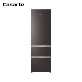 卡萨帝（Casarte）400升三门冰箱 自由嵌入式 低氧保鲜母婴空间 BCD-400WLCI38FVAU1 钛灰