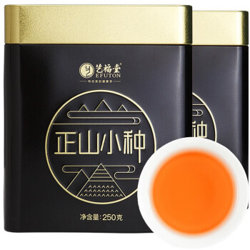 艺福堂 茶叶 红茶 正山小种特级 红茶500g