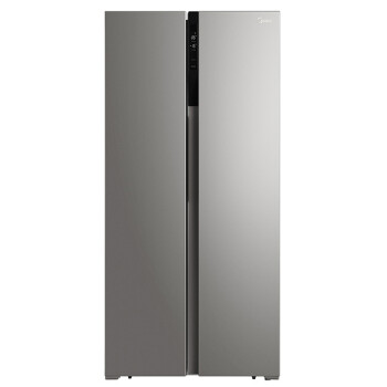美的(Midea)452升 对开门冰箱 双变频风冷无霜 铂金净味 WiFi智能电冰箱 泰坦银BCD-452WKPZM(E),降价幅度3.6%