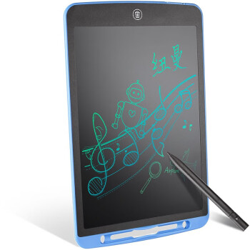 纽曼（Newsmy）液晶画板 12英寸教学教具 儿童画板 LCD柔性液晶屏 S100-蓝色