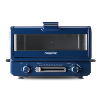 摩飞电器（Morphyrichards）电烤箱家用小型烘焙煎烤一体多功能烤箱 MR8800轻奢蓝 企业采购