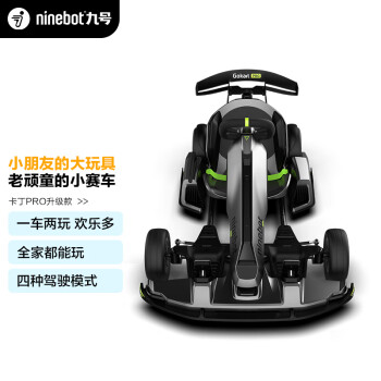 九号(Ninebot) 卡丁车Pro升级款 网红卡丁车成人儿童电动平衡车体感车赛车