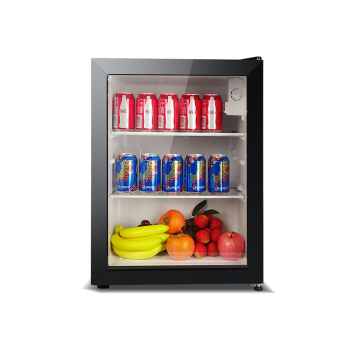 美菱（MELING）冰吧展示柜 全冷藏保鲜迷你立式展示柜 办公室茶叶水果护肤品小型商用冰柜SC-79L
