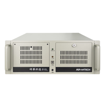 研华工控机IPC-610L原装  上架式支持XP系统 节能认证 i3-3240双核/4G内存/1T硬盘 