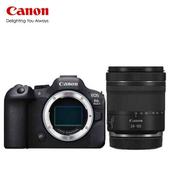 佳能（Canon）EOS R6 Mark II R6二代 专业全画幅微单相机 24-105 STM镜头(含256G卡+原电+脚架+包+滤镜) 6K