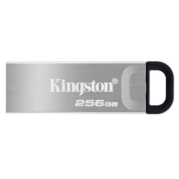 金士顿（Kingston）U盘 256GB DTKN系列 USB 3.2 Gen 1 金属外壳 读速200MB/s