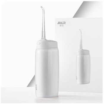 拜尔（BAIR）V2小不点 迷你冲牙器 便携式正畸电动洗牙器家用洁牙水牙线冲洗器  茉白