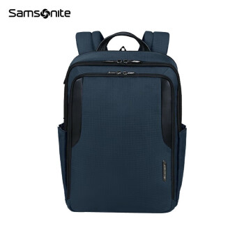新秀丽（Samsonite）电脑包大容量双肩背包时尚旅行包蓝色中号15.6英寸KL6*01006