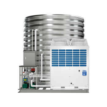 海尔（Haier）空气能商用热水器热泵超低温一体机10匹10吨天泓DKFXRS-32II/5A高配