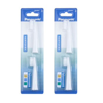松下（Panasonic）原装松下电动牙刷WEW0972替换头适用于EW-DM71/DM711P/DM712/DM31