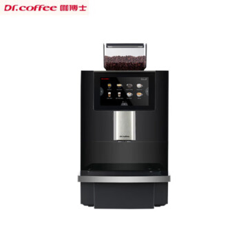 咖博士（Dr.coffee）全自动意式美式咖啡机办公室触屏磨豆一体一键萃取奶咖机商用家用咖啡机 F11 黑色