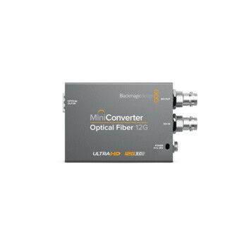 blackmagic design Mini Converter Optical Fiber 12G 数字信号4K转换器 光纤和SDI双向转换器\t