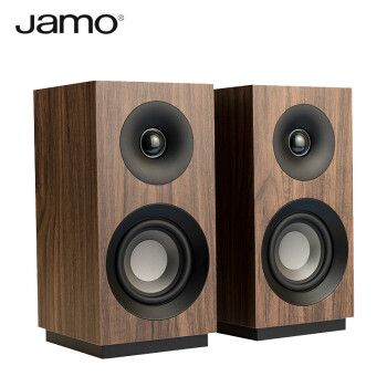 尊宝（Jamo）S 801 音响 音箱 studio系列 2.0声道木质无源家庭影院书架式环绕音箱（胡桃木色）