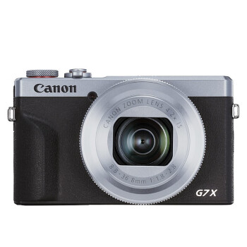 佳能（Canon）PowerShot G7 X Mark III G7X3 数码相机Vlog美颜视频相机 G7X Mark III银色 套餐三 全国联保