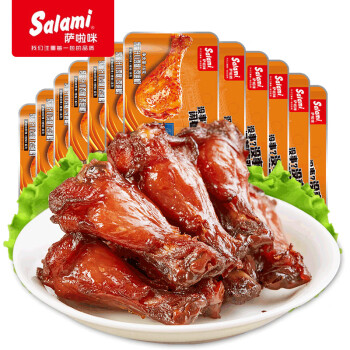 萨啦咪（Salami）蜜汁味小鸡腿 网红鸡肉小零食特产小吃熟食卤味休闲食品16g*12包