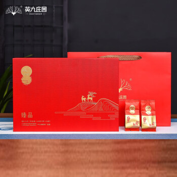 ENJOY MANOR 英红九号一级英德红茶 臻品浓香型盒装红茶茶叶 180g