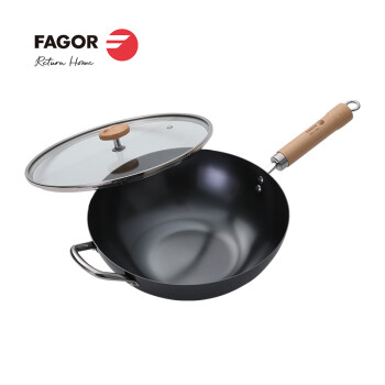 FAGOR 极铁室化无涂层铁锅 FG-HCG3208