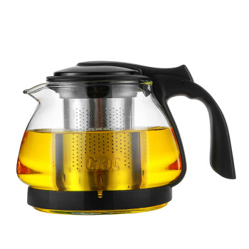 紫丁香 茶壶 玻璃泡茶壶耐热茶具304不锈钢过滤网茶水壶杯子泡茶器700ml