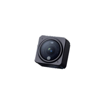 大疆 DJI Action 2 续航套装 灵眸运动相机 小型数码摄像机 4K vlog+64G内存卡