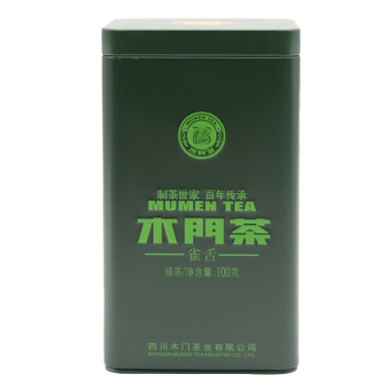 木门茶 雀舌（绿茶）100g 特产茶叶 香气鲜香盒装