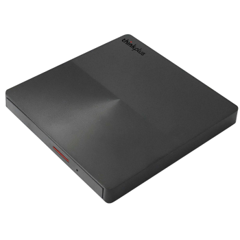 联想ThinkPad外置光驱笔记本台式机USB超薄外置光驱外接移动dvd刻录机USB/TYPE-C双接口