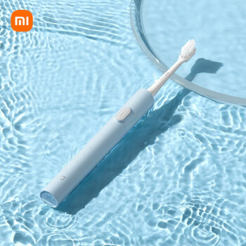 米家（MIJIA）声波电动牙刷T200 声波洁牙 柔感护龈 声波振动 高效清洁 超长续航  蓝色