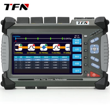 TFN F7 光时域反射仪 OTDR 光纤测试仪 高精度 触摸屏