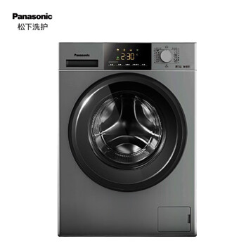 松下（Panasonic）星悦系列 10KG 滚筒单洗洗衣机 温水泡沫净 BLDC变频电机 15分钟快洗 XQG100-E10P【专】