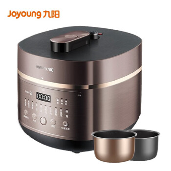 九阳（Joyoung） 6L 电压力锅家用压力煲全新方煲造型一煲双胆轻养智能食谱拓展 Y-60C29
