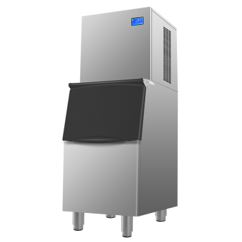艾拓(ITO)制冰机商用 奶茶店全自动方冰机 中大型制冰机吧台酒吧冰块机 280公斤182冰格 ZB-300