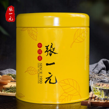 张一元 中国元素系列 龙井茶50g 绿茶茶叶 杭州茗茶