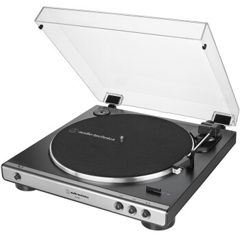 铁三角 AT-LP60X GM 自动皮带传动唱盘 黑胶唱机唱片机复古唱片机留声机