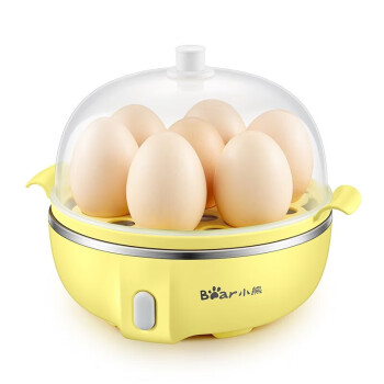 小熊煮蛋器迷你自动断电多功能煮鸡蛋早餐蒸鸡蛋羹蒸蛋器 ZDQ-B07T2