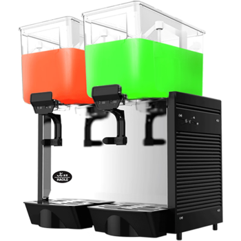 东贝(Donper)饮料机商用多功能冷饮机全自动咖啡机冷热两用果汁机奶茶机自助DKX15X2LR