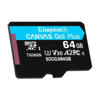 Kingston TF卡(Micro SD) 摄像头专用 高速存储内存卡 170M/S SDCG3/64G