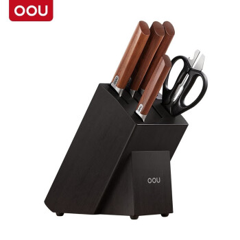 OOU 简系列六件套 家用厨房不锈钢刀具厨师刀具套装UC4127 一套