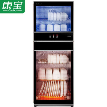 康宝（Canbo）消毒柜家用立式 双门厨房保洁柜碗碟柜 XDZ100-D1