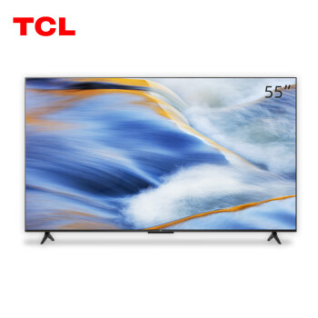 TCL55G60E 55英寸 电视 （计价单位：台） 4K超高清画质板液晶电视机 黑色
