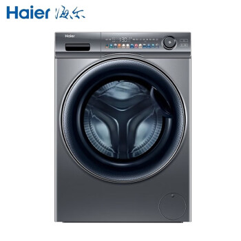 海尔（Haier）滚筒洗衣机 家用精华洗极净系列10公斤超薄平嵌智能投放EG100MATESL6