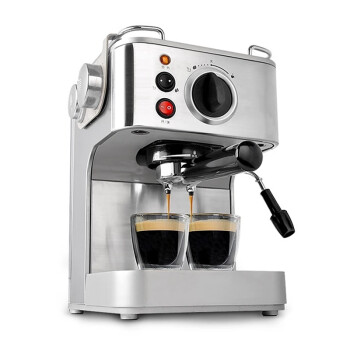 欧斯若半自动咖啡机商用蒸汽式不锈钢19bar   