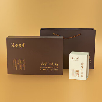 溪谷留香 水帘洞肉桂 乌龙茶盒装茶叶 100g/盒