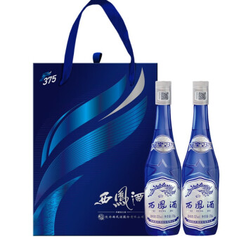 西凤酒 星空375 52度 375ml*2瓶 礼盒装 凤香型白酒