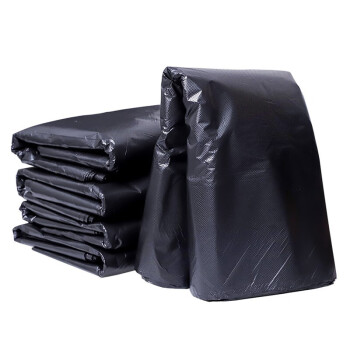 迅火（SWIFTFIRE） 办公文具加厚垃圾袋 大号垃圾袋黑色塑料袋80*100cm*50只加厚
