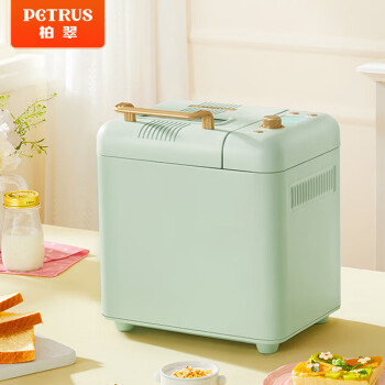 柏翠（petrus）面包机烤面包机和面机全自动揉面家用冰淇淋 PE8899